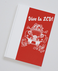 Vive la 2CV Notizbuch